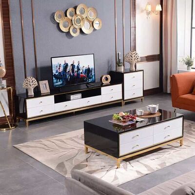 Factory Sale Living Room Furniture Sets Metal Center Coffee Tables
