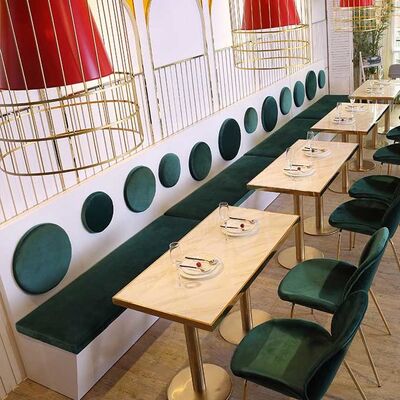 Bespoke Banquette Seating Commercial Booth Seating Dining Room Dubai 120x55x105cm