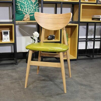 75cm Leisure Simple Nordic Dining Chair Ashwood Dining Chairs Fast Food