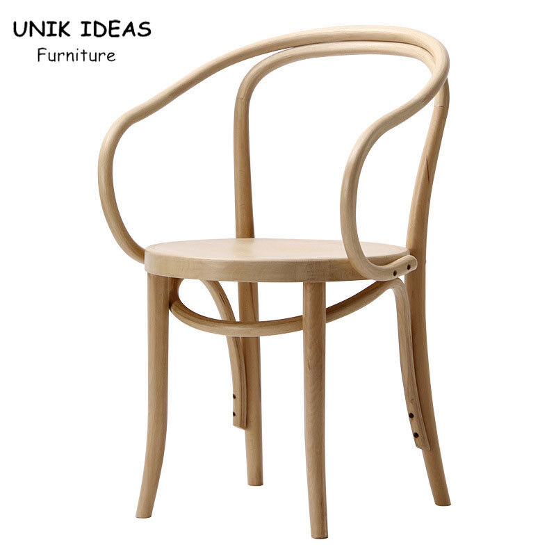 Beech Thonet Bent Wood Chairs Backrest Hotel Restaurant