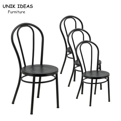 Harga bagus Curved Metal Dining Chair 4.6kg Vintage Outdoor Bentwood Thonet on line