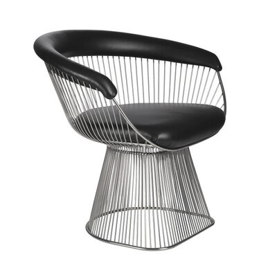 Harga bagus Modern Steel Wire Metal Frame Stainless Steel Kursi Pengantin Kursi Sewa UK Desain Kursi Makan on line