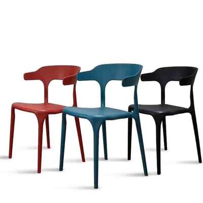 Harga yang bagus Lightweight Stackable Plastic Chairs With Armrest For Events Weddings on line