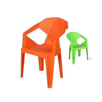 Harga yang bagus Outdoor Stackable Polypropylene Plastic Chair  for Patio Garden on line