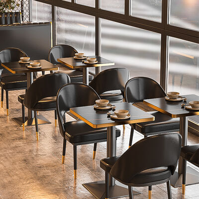 Harga yang bagus Dining Sofa Seating Commercial Pub Hookah Lounge Restaurant Booth Sofa  Restaurant Table Chairs Set on line