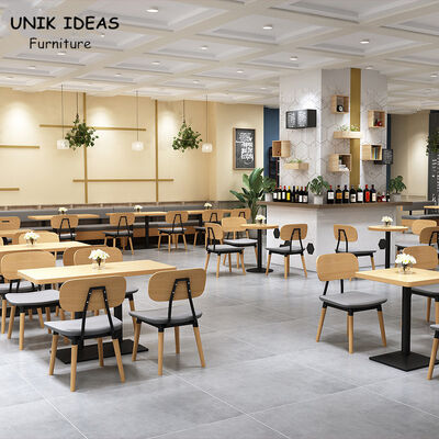 Harga yang bagus Commercial Restaurant Furniture Cheap Price Restaurant Furniture Dining Tables and Chairs Set on line