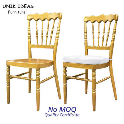 Harga bagus Bistro Wedding Banquet Chairs Upholstery Opera Royal Chiavari 15.7x17.7x35.4 Inch on line