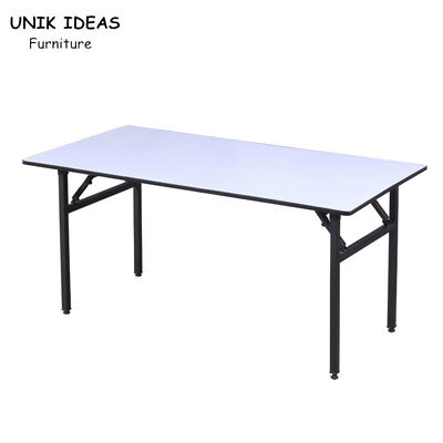 Harga yang bagus 30 X 72 36 X 96 Folding Banquet Table 8 Ft 6ft Rectangle White Pvc Catering on line