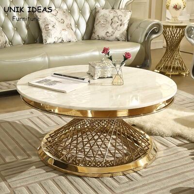 Harga bagus white modern coffee marble center table for living room drawing 130x45cm on line