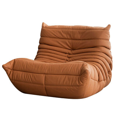 Harga yang bagus Fabric Single Seater Armchair High Density Foam Living Room Leisure Sofa on line